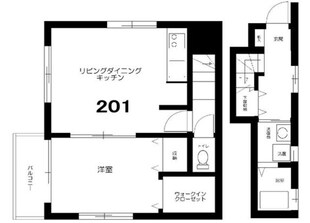 ルア浜田山の物件間取画像